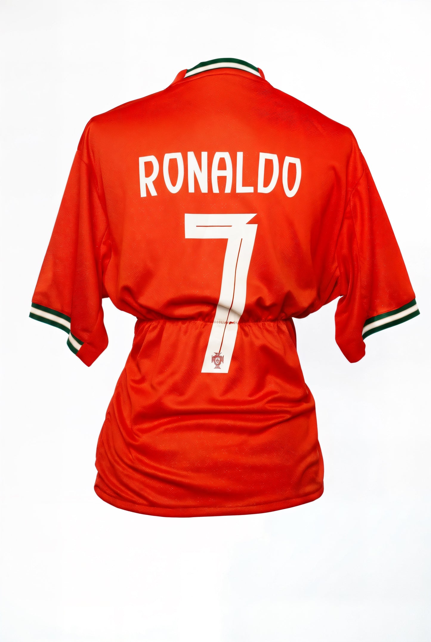 PORTUGAL RONALDO SHIRRED JERSEY (RED ORANGE)