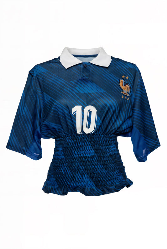 FRANCE MBAPPE SHIRRED JERSEY