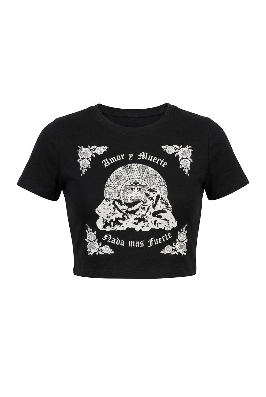 Amor Y Muerte Baby Tee