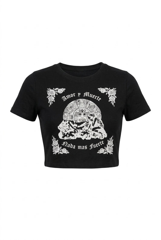 Amor Y Muerte Baby Tee