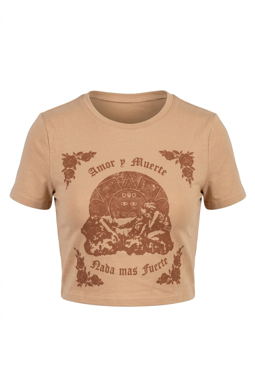 Amor Y Muerte Baby Tee