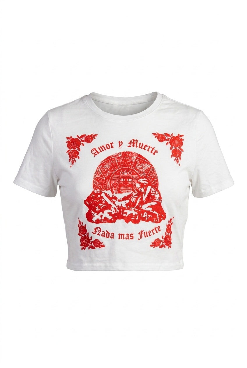Amor Y Muerte Baby Tee